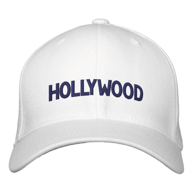 CASQUETTE BRODÉE HOLLYWOOD (Devant)