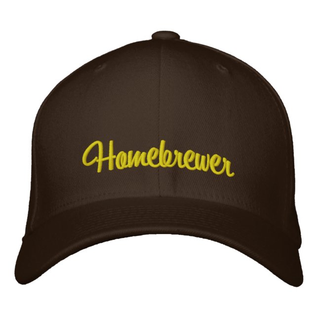 Casquette Brodée Homebrewer (Devant)