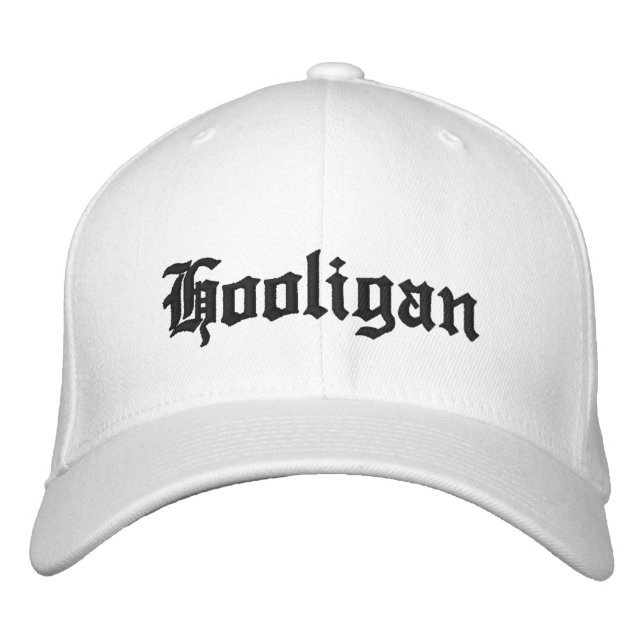 Casquette Brodée Hooligan keps (Devant)