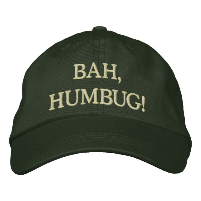Casquette Brodée Humbug ! (Devant)
