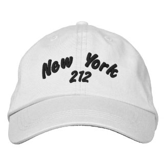 Casquette Brodée Indicatif régional New York 212.