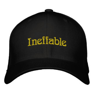 Casquette Brodée Ineffable