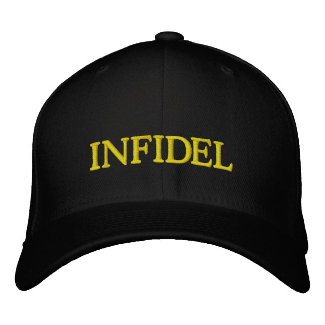 CASQUETTE BRODÉE INFIER (Devant)