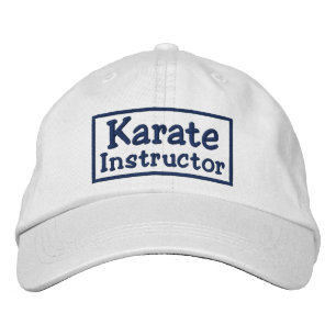 Casquette Brodée Instructeur de karaté