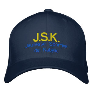 Casquette Brodée J.S.K. - Jeunesse Sportive de Kabylie