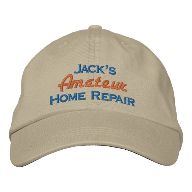 Casquette Brodée Jack (Devant)