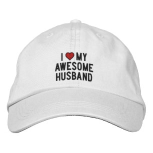Casquette Brodée J'aime mon mari génial