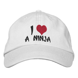 Casquette Brodée J'Aime Un Ninja