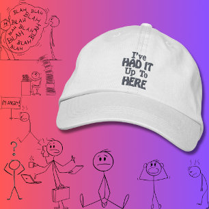 Casquette Brodée "Je l'ai fait jusqu'ici" Drôle Citation