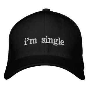 Casquette Brodée Je suis célibataire
