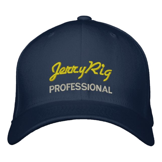 Casquette Brodée Jerry Rig Professional (Devant)