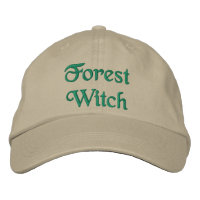 Jolie citations de sorcière de forêt Vert Kaki
