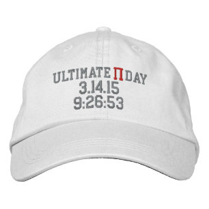 Casquette Brodée Journée Ultimate Pi 2015