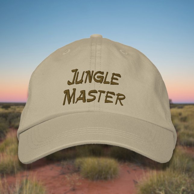 Casquette Brodée Jungle (Créateur téléchargé)
