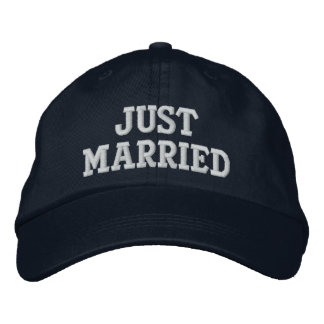 CASQUETTE BRODÉE JUSTE MARIÉ