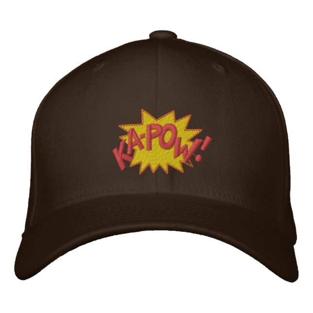 CASQUETTE BRODÉE KAPOW (Devant)