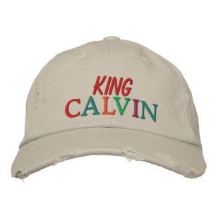 Casquette Brodée KING CALVIN Horse Racing par SRF