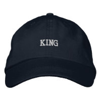 KING Texte Parfait ajustement et confort-Casquette