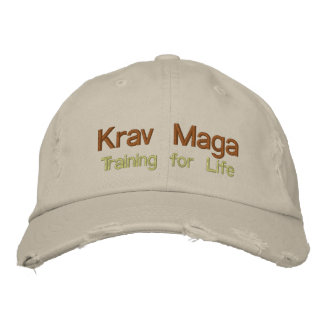 Casquette Brodée Krav Maga, entraînement pour la vie