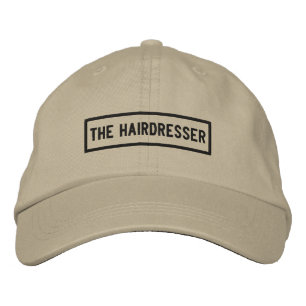 Casquette Brodée La broderie du coiffeur