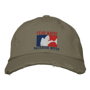 Casquette Brodée La Broderie Personnalisée Du Courage Des Pompiers