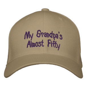 Casquette Brodée La cinquantaine de mon grand-père