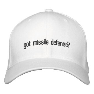 Casquette Brodée la défense antimissile ?
