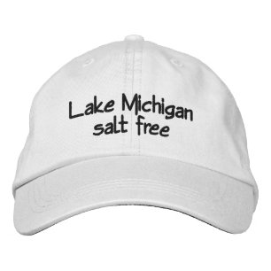 Casquette Brodée Lac Michigan - sans sel