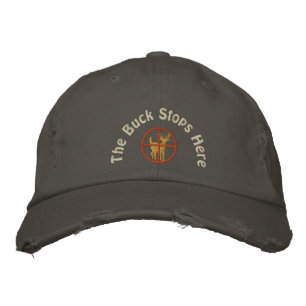 Casquette Brodée Le Buck S'Arrête Ici