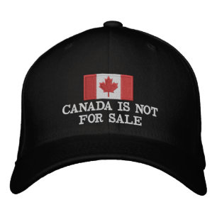 Casquette Brodée Le Canada n'est pas à vendre