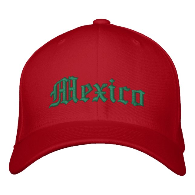 Casquette Brodée Le Mexique (Devant)