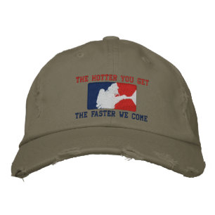 Casquette Brodée Le pompier Personnalisé Broderie humoristique