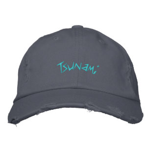 Casquette Brodée Le tsunami