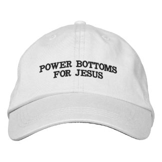Casquette Brodée Les fonds de puissance pour Jésus