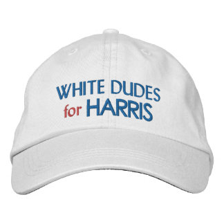 Casquette Brodée Les mecs blancs de Harris