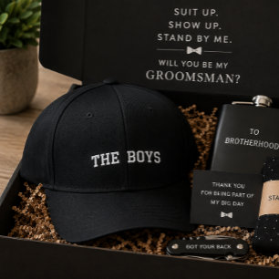 Casquette Brodée Les photographies cool du mariage des garçons Ente