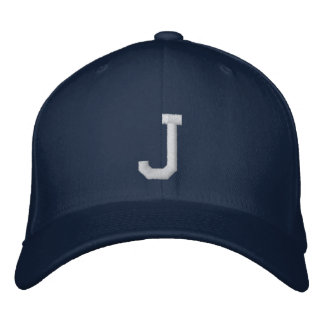 Casquette Brodée Letter J baseball cap jesus hat 