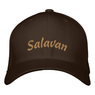 Casquette Brodée Lettering Salavan, your hometown