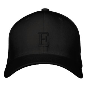 Casquette Brodée Lettre électronique brodée - initiale personnalisé