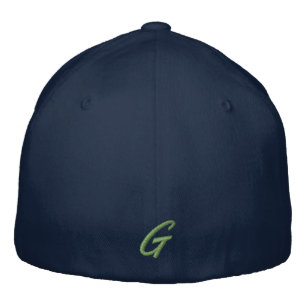 Casquette Brodée LETTRE MONOGRAPHIQUE G Broderie