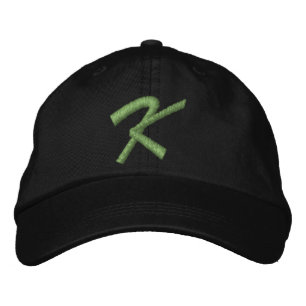 Casquette Brodée LETTRE MONOGRAPHIQUE K DE LA Broderie