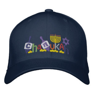 Casquette Brodée Lettres Chanukah
