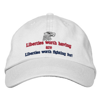 Casquette Brodée Libertés