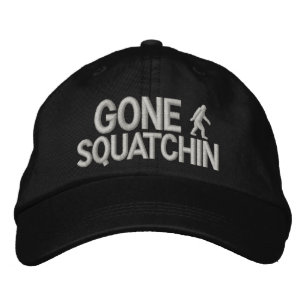 Casquette Brodée logo Gone Squatchin bigfoot