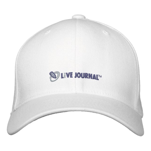 Casquette Brodée Logo LiveJournal horizontal (Devant)