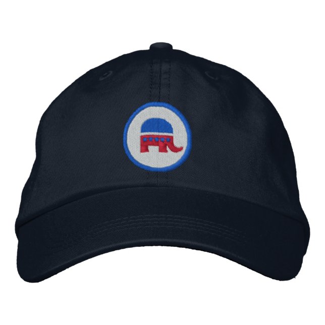 Casquette Brodée Logo républicain (Devant)