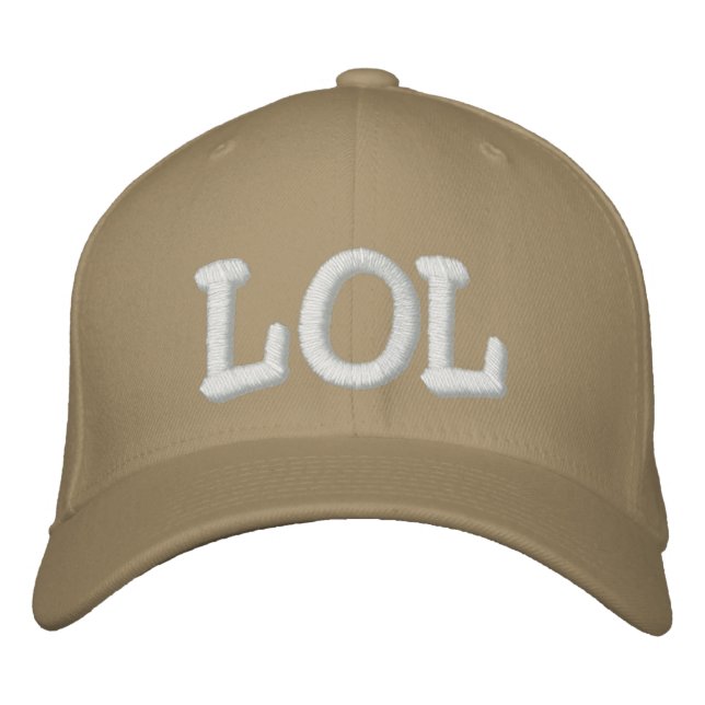CASQUETTE BRODÉE LOL (Devant)