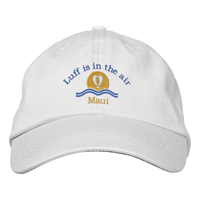 Casquette Brodée Luffers Sunset_Luff est dans l'air_Maui (Devant)