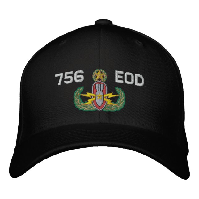 Casquette Brodée Maître EOD (Devant)