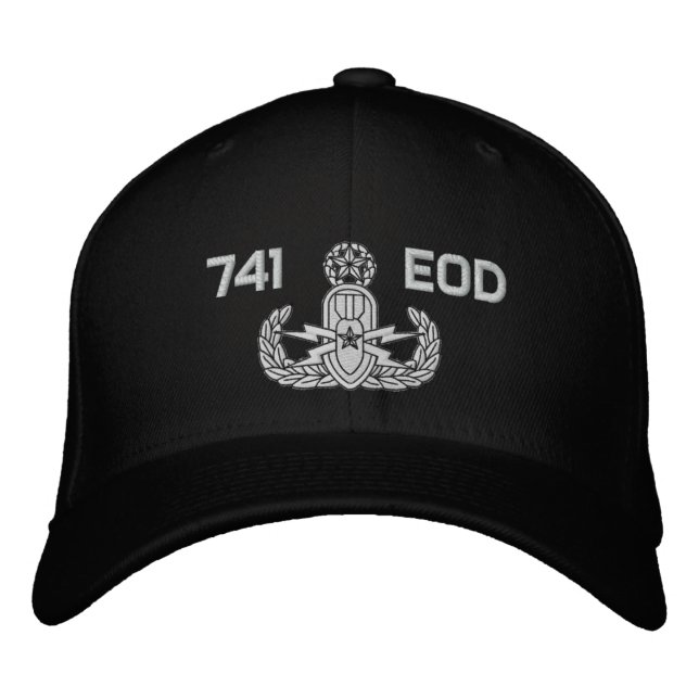 Casquette Brodée Maître EOD (Devant)
